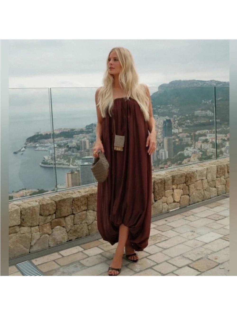Zara multi position balloon dress.